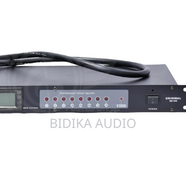 Professional Power Sequencer With 9 Channels - main view