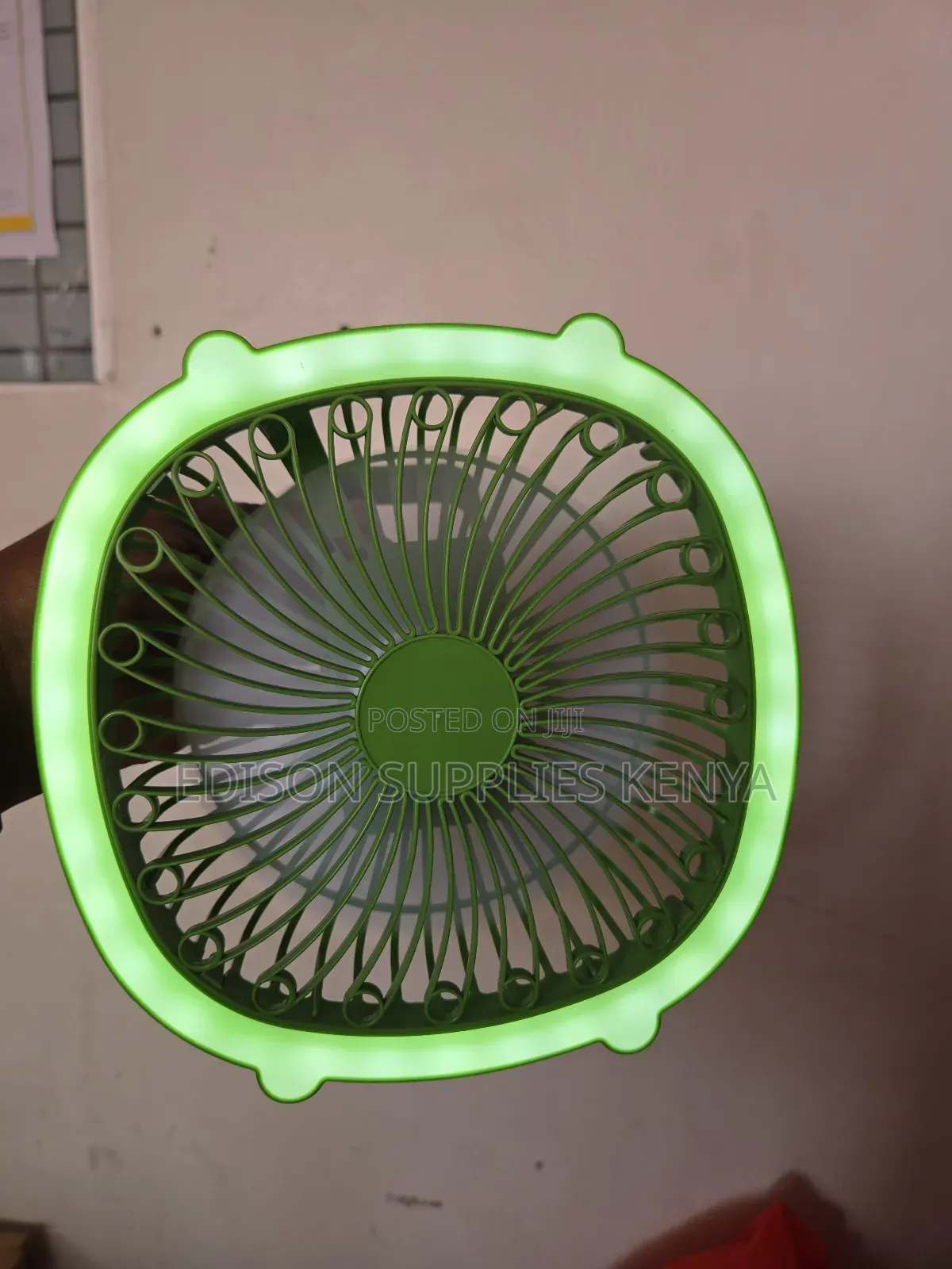 Desk Fans With Night Light Fill Light Fan Cooling Air Lamp