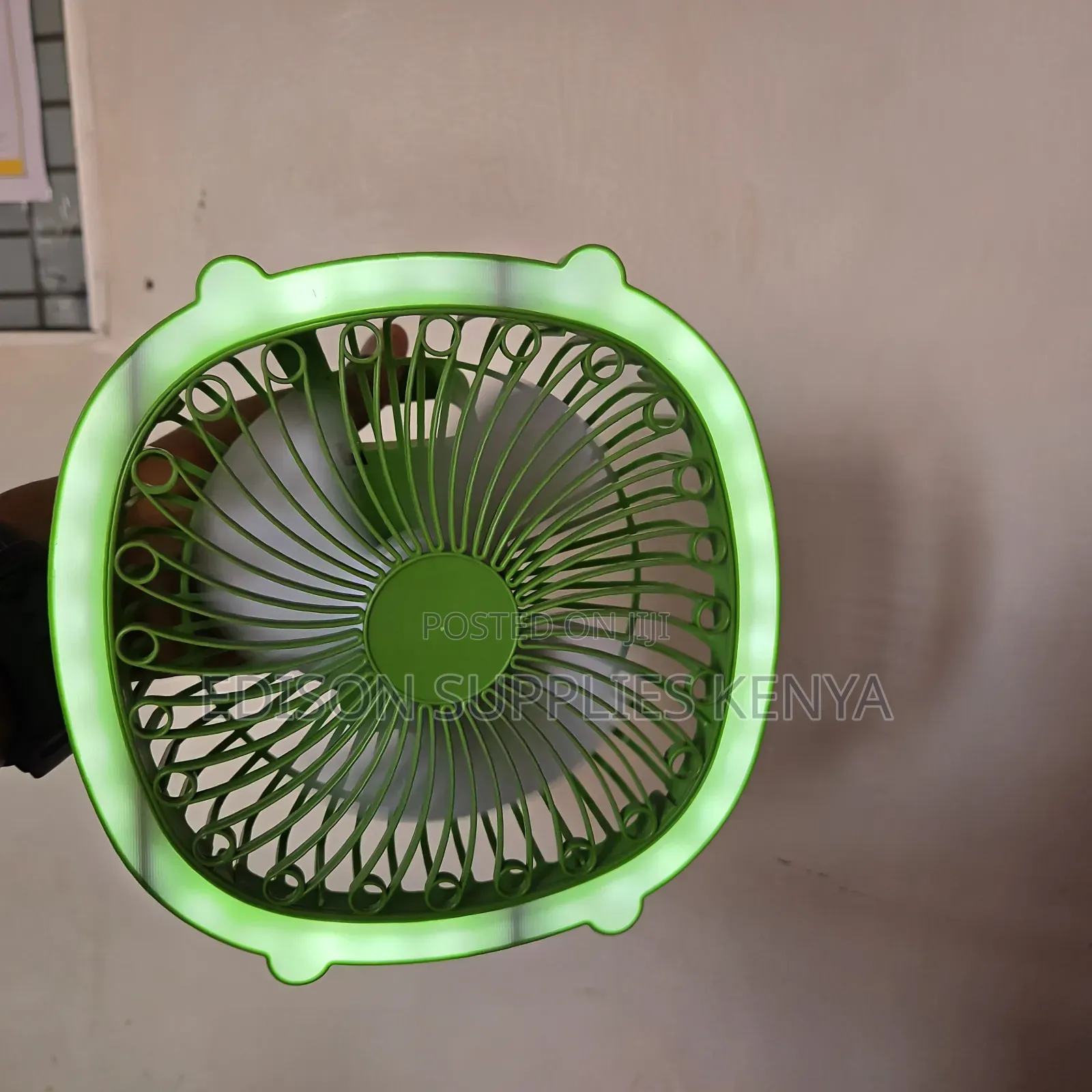 Desk Fans With Night Light Fill Light Fan Cooling Air Lamp