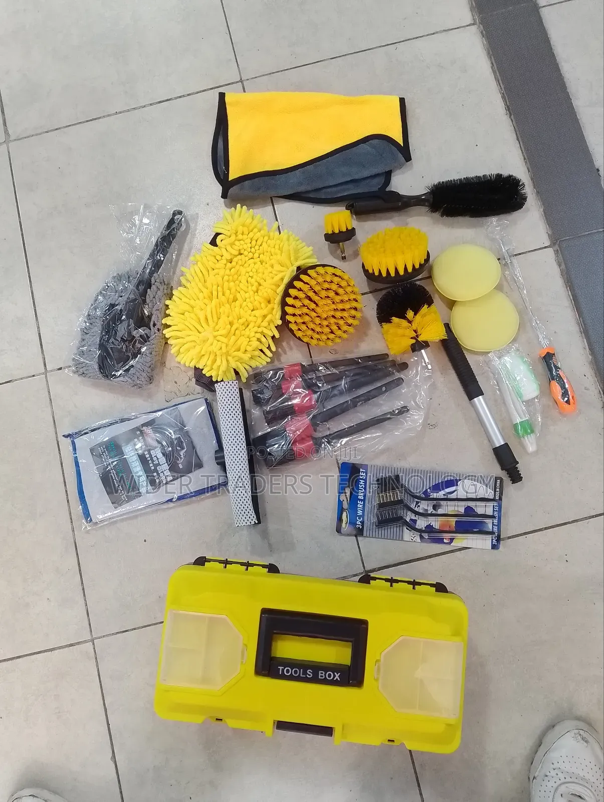 25 PCS Detailed Car Cleaning Took Kit