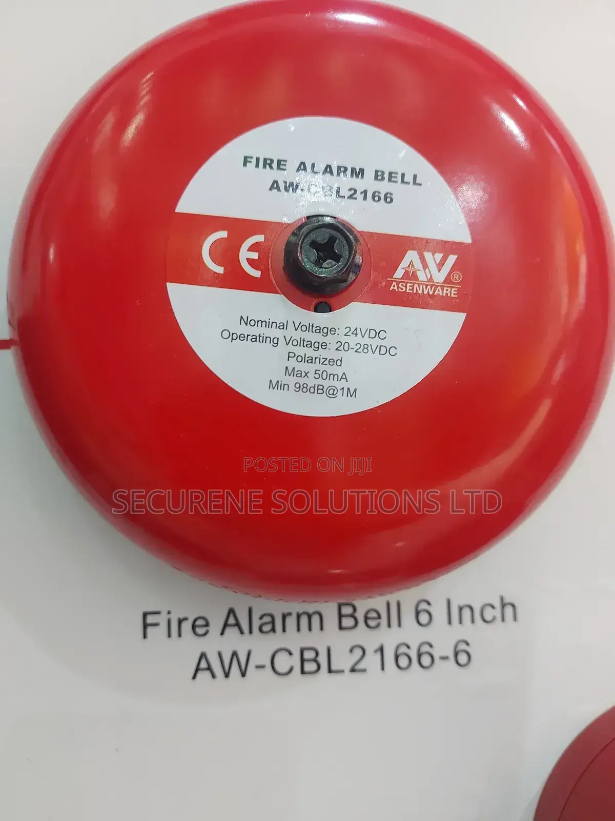 Asenware Fire Alarm Bell Model Aw-cbl2166-6