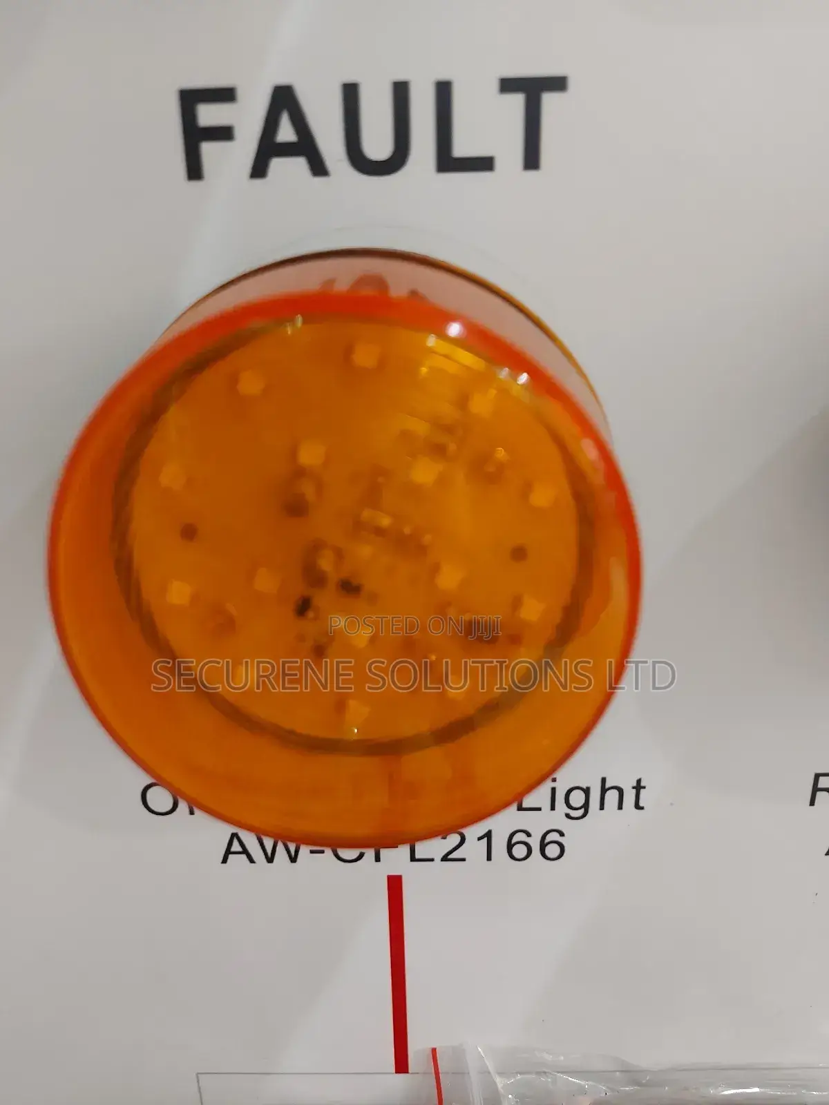 Orange Flash Light Aw-cfl2166"/Orange Grote Clearance Lamp