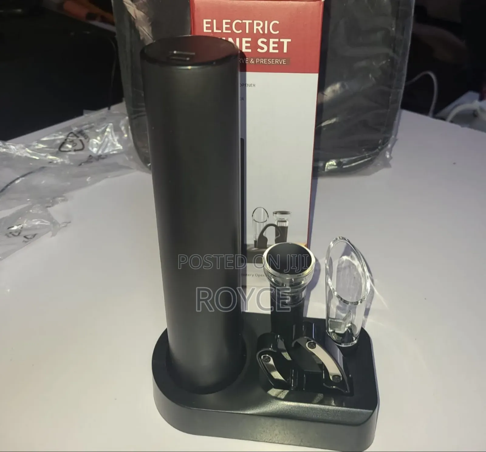 Electric Wine Opener Set