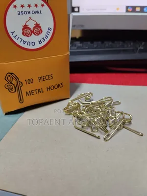 Metallic Curtain Hooks