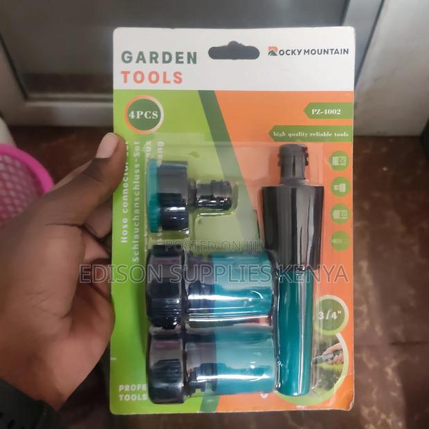 3/4'' Inch Hose Connectors Set Hose Pipe Spray Gun Nozzle - thumbnail 3