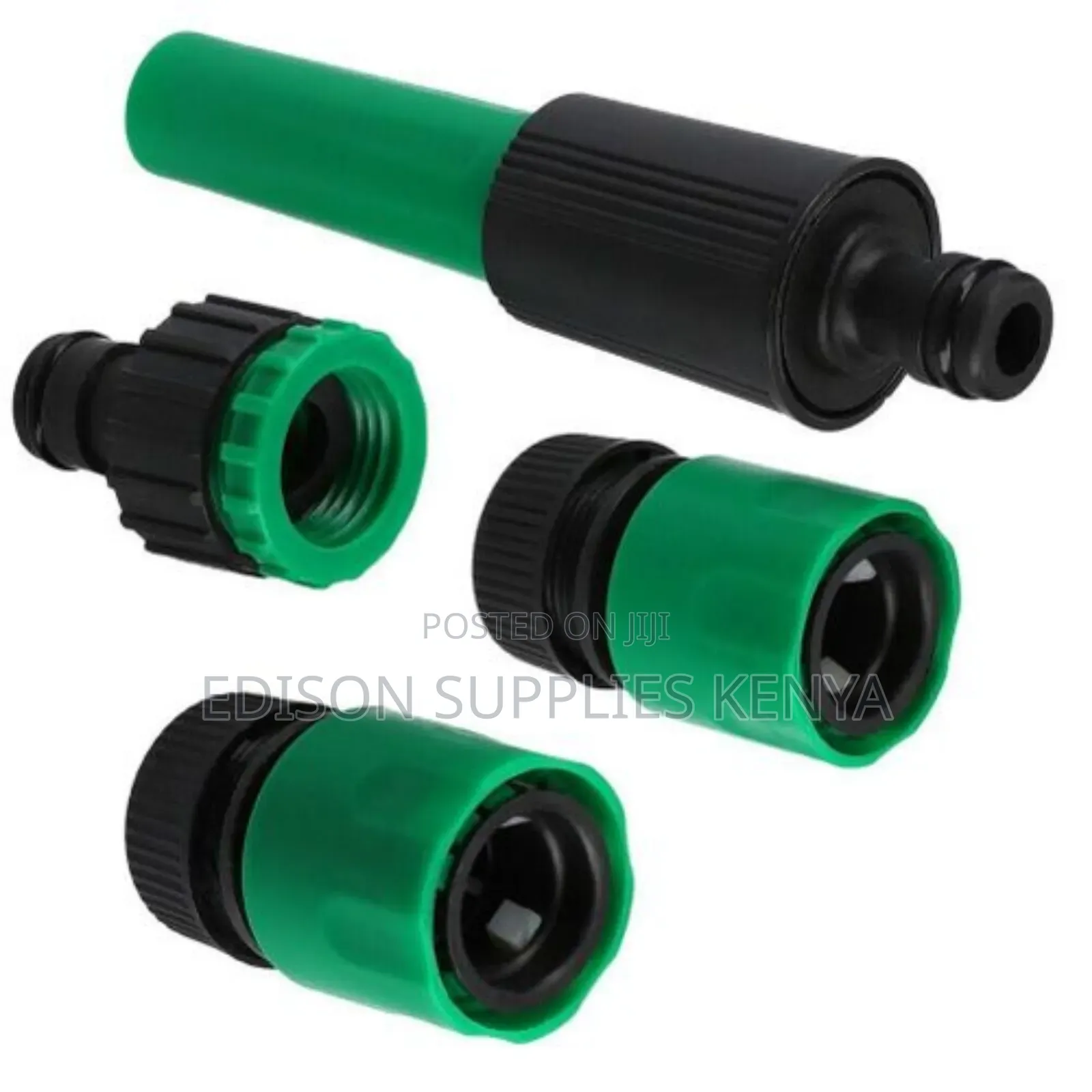 3/4'' Inch Hose Connectors Set Hose Pipe Spray Gun Nozzle