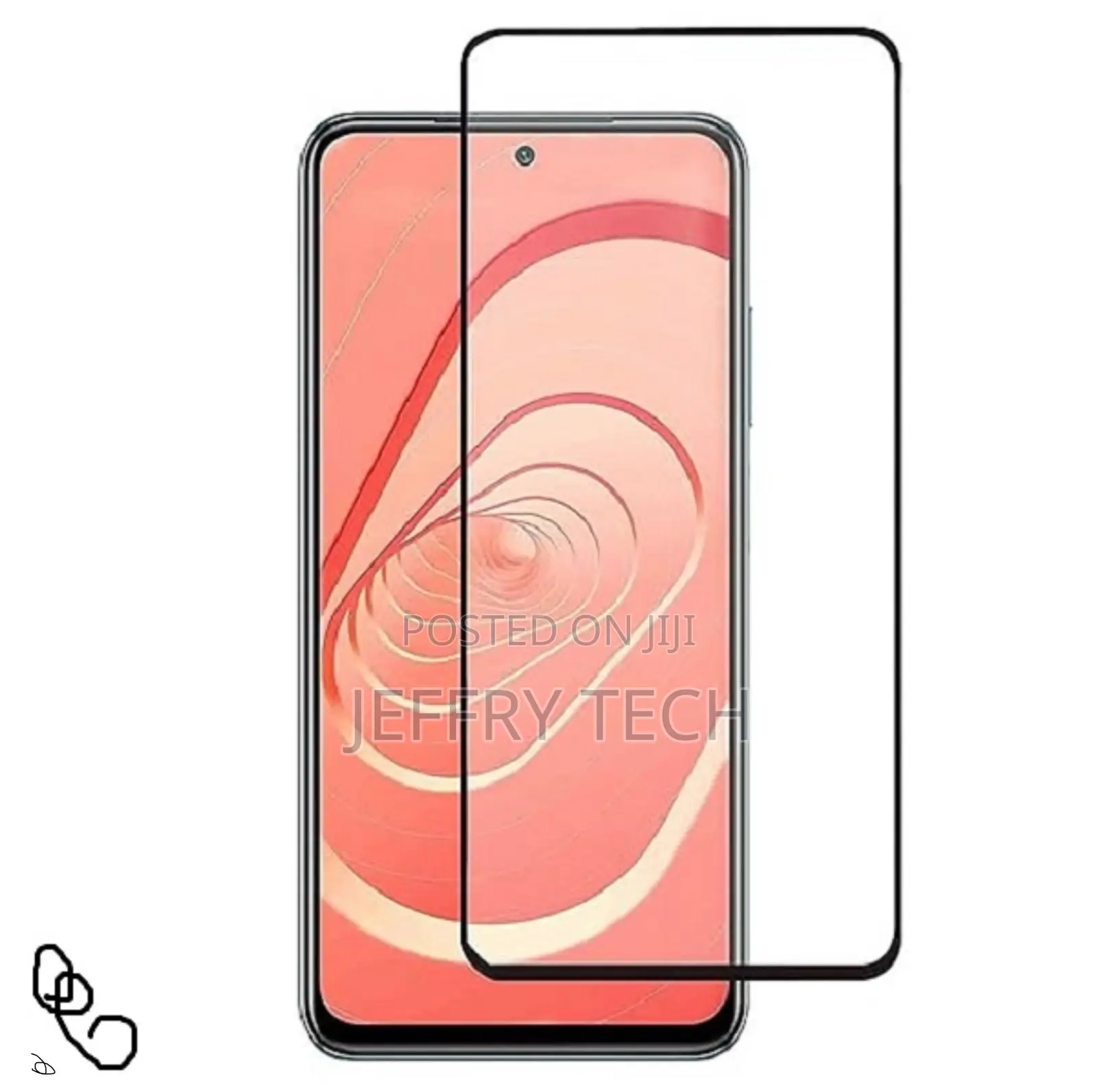 Oppo A98 Anti-Static Protection,Dust-Proff, Edge to Edge