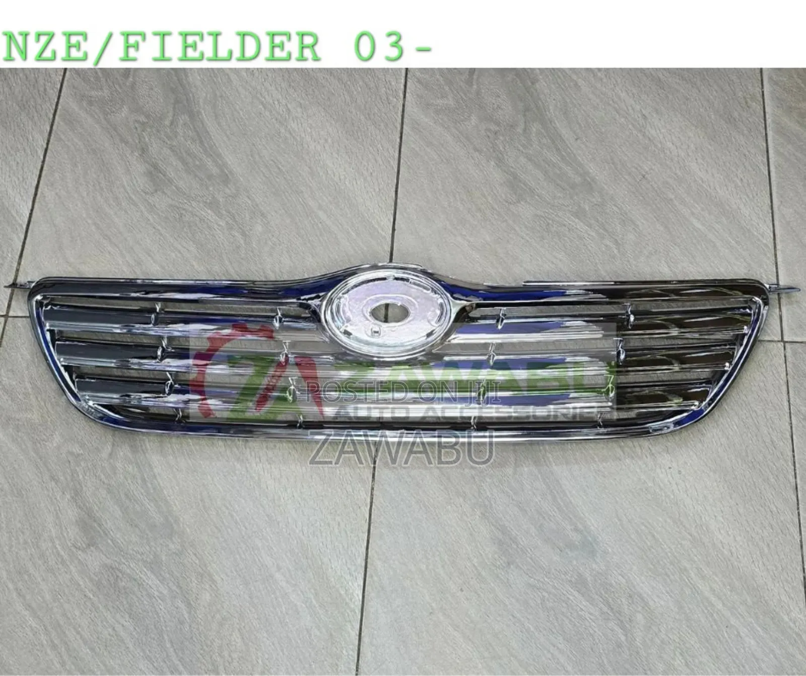 Grill Toyota Nze/Fielder 2003- Chrome