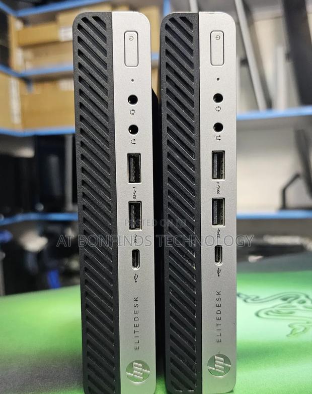 Desktop Computer HP EliteDesk 705 8GB AMD Ryzen 5 SSD 256GB - main view