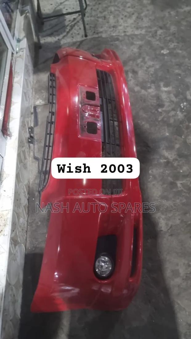Wish 2003 Front Bumper