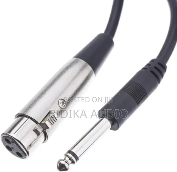 Signal Cable 1/4′′ Jack to Xlr(F) 1.5 Metres