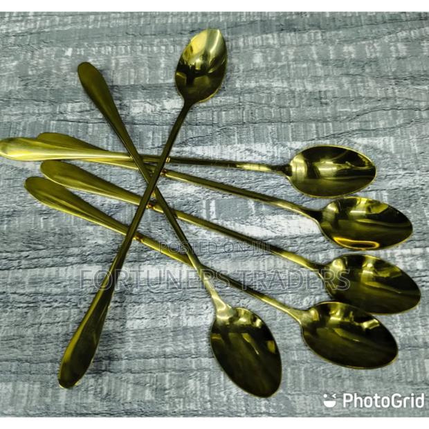 Gold Tea Spoons - main view