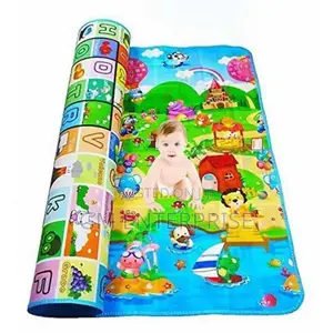 Fashion Baby Play Mat, Double Sided Foam - Multicolor