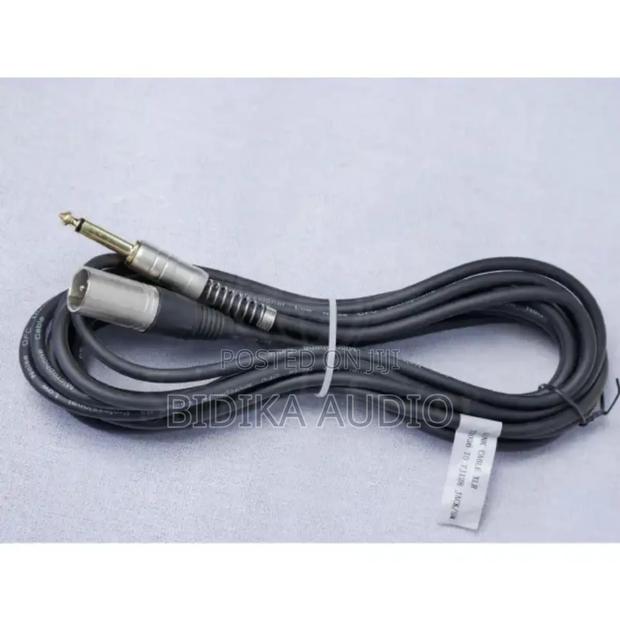 Male XLR to Jack High Quality Cable/5m - main view