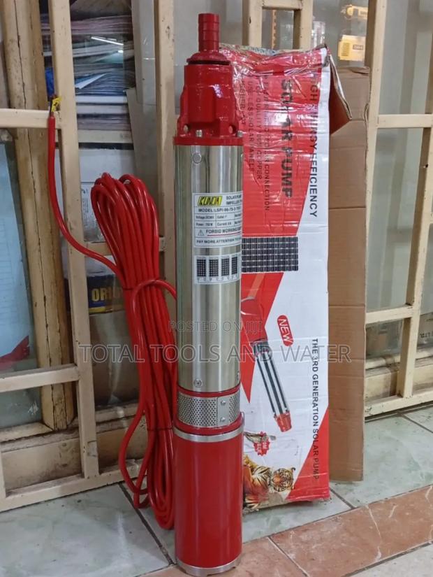 Solar Direct Submersible Water Pump 96v 75m Head 750w