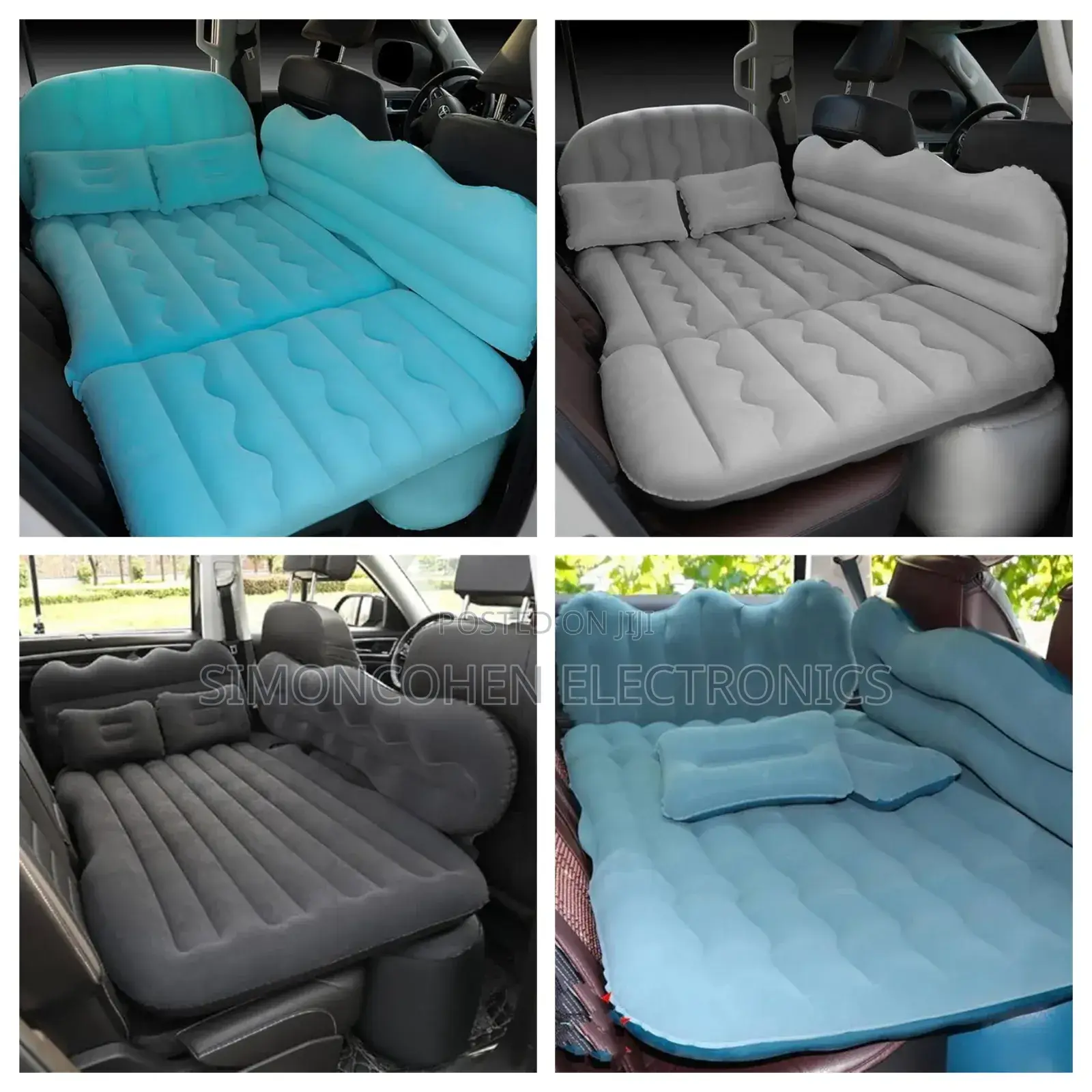Portable Inflatable Car Back Seat Bed