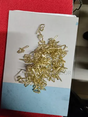 Gold Metallic Curtain Hooks