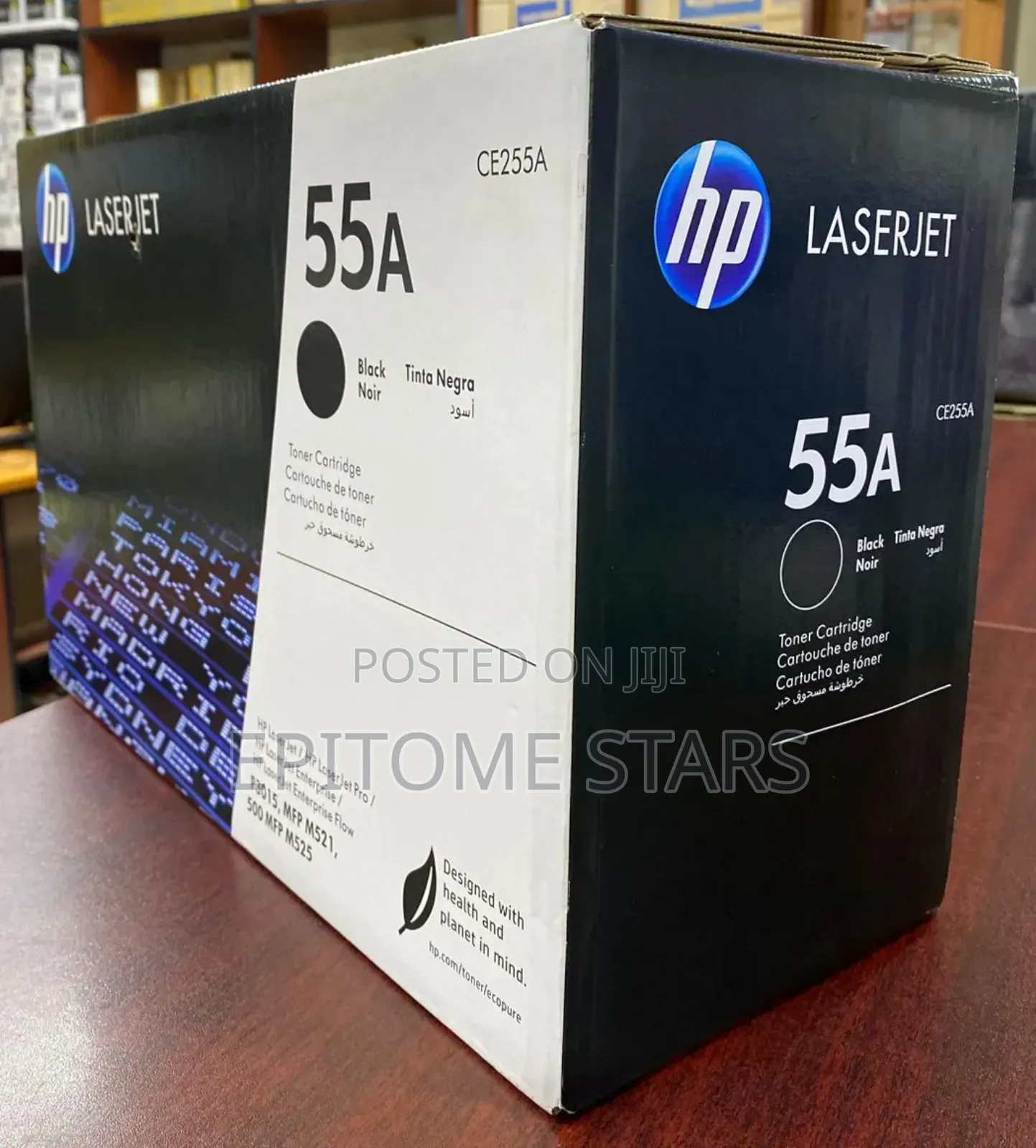 Impressive Hp 55a Original Laserjet Toner Cartridges