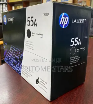 Impressive Hp 55a Original Laserjet Toner Cartridges