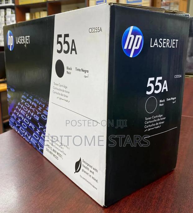 Impressive Hp 55a Original Laserjet Toner Cartridges