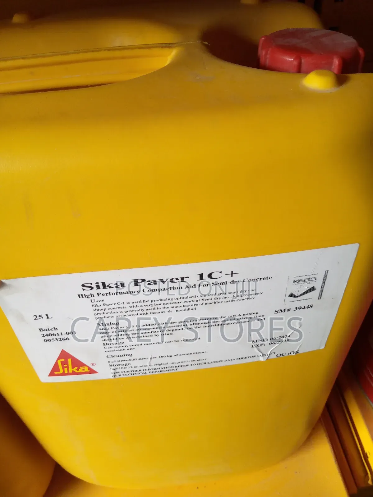 Sika Paver C1+ . Cabro Paver