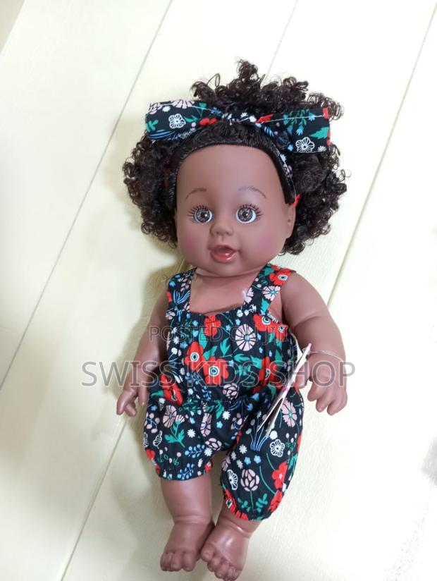 African Talking Doll/ Black Doll - main view