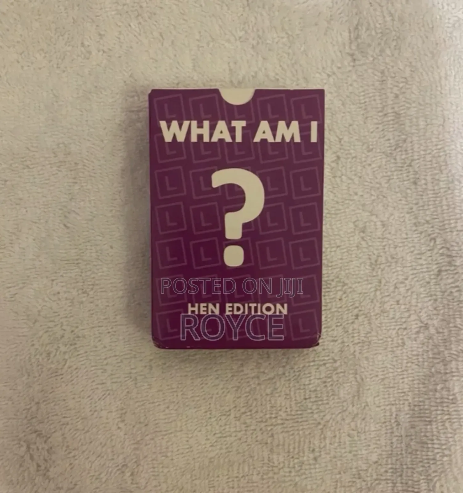 What Am I ? - Card Game