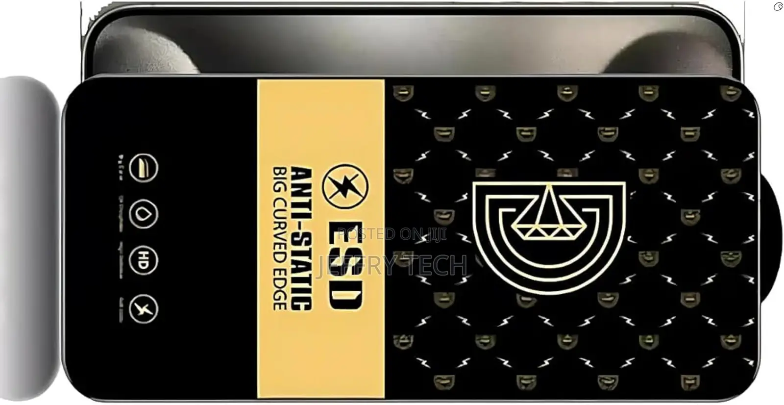 Anti-Static Tempered Glass Screen Protector for Tecno Pop 9