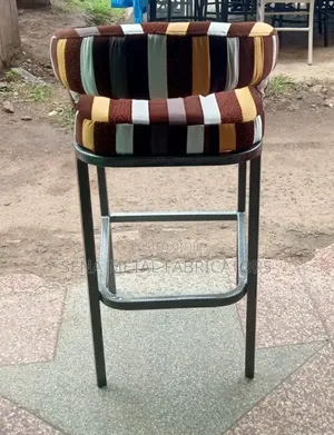 Fresh Design Counter/High Stools With Fabric Finishing.