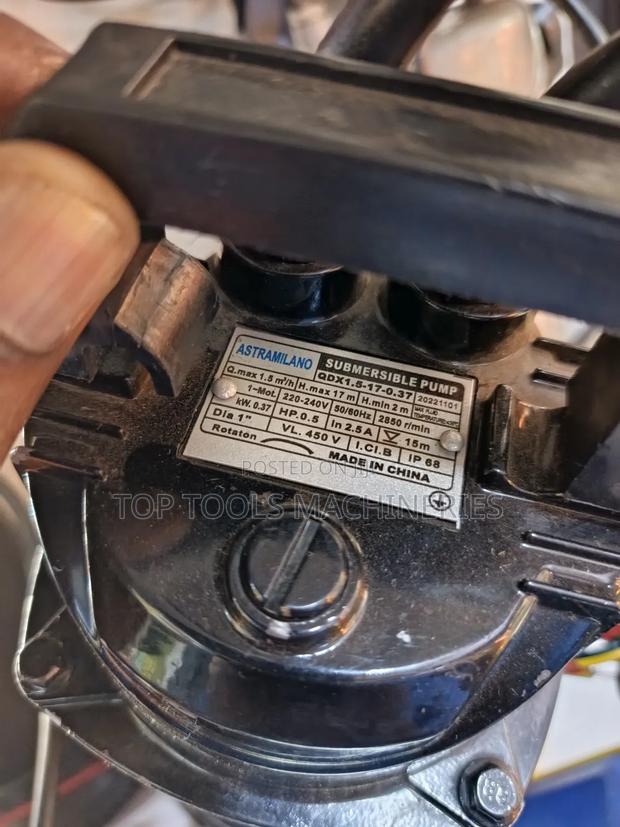 Astramilano 0.5hp Submersible Pump - thumbnail 3