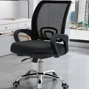 Office Chairs: Clerical Mid Office Chairs With Cushion