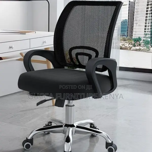 Office Chairs: Clerical Mid Office Chairs With Cushion