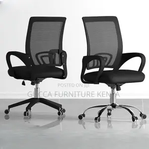 Office Chairs: Clerical Mid Office Chairs With Cushion