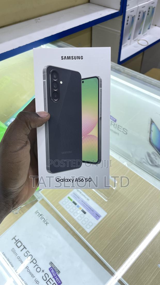 New Samsung Galaxy A56 256 GB Black - main view
