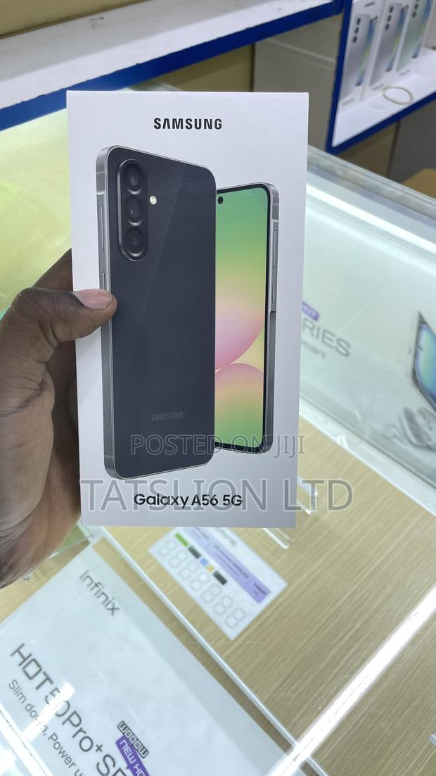 New Samsung Galaxy A56 256 GB Black - thumbnail 3