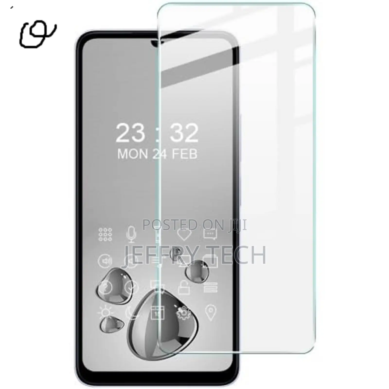 Tempered Glass Guard Antistatic for Infinix Hot 50 Pro