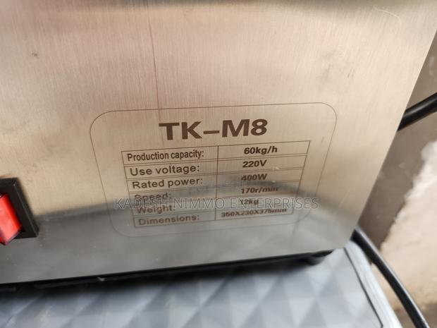 Production Capacity 60kg/H Tk-M8 Meat Mincer - thumbnail 3