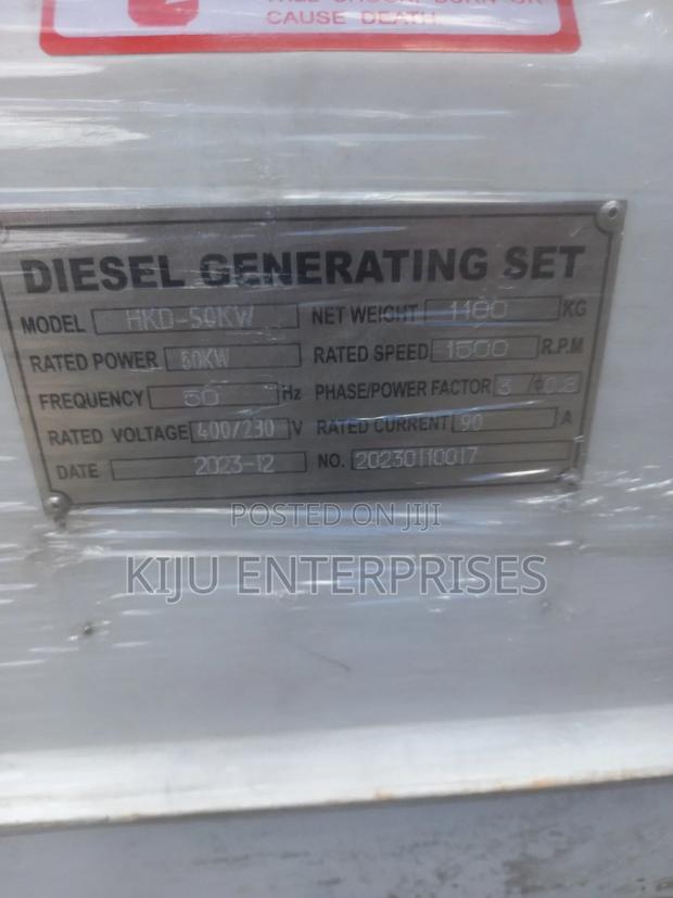 Hisaki Generator 62.5kva Three Phase - thumbnail 3