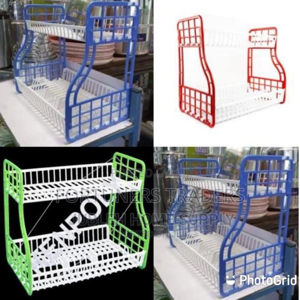 2 Tier Plastic Dishrack
