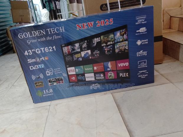 Goldentech 43inch Frameless Smart Android Tv - main view