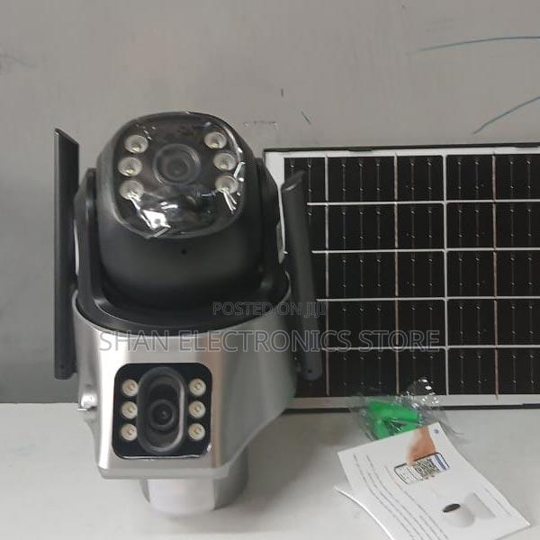 4g Dual Lens Sim Slot Durable Camera Solar Surveillance CCTV