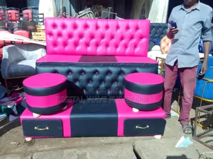 Leather Chair With Stools for Manicure/Pedicure