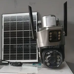 CCTV Outdoor Security Waterproof.4g Dual Lens Sim Slot