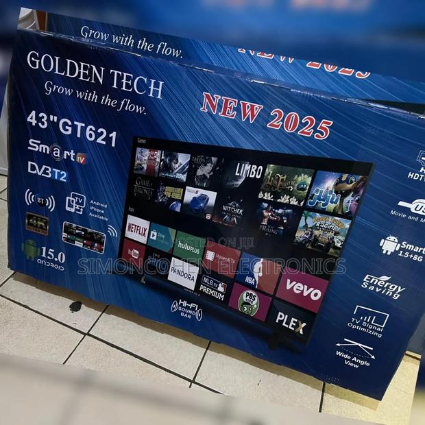 Goldentech 43 Inches Smart Android Digital Tv - thumbnail 3