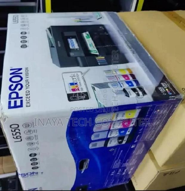 Epson Ecotank L6550 A4 Colour Wi-fi Duplex Printer