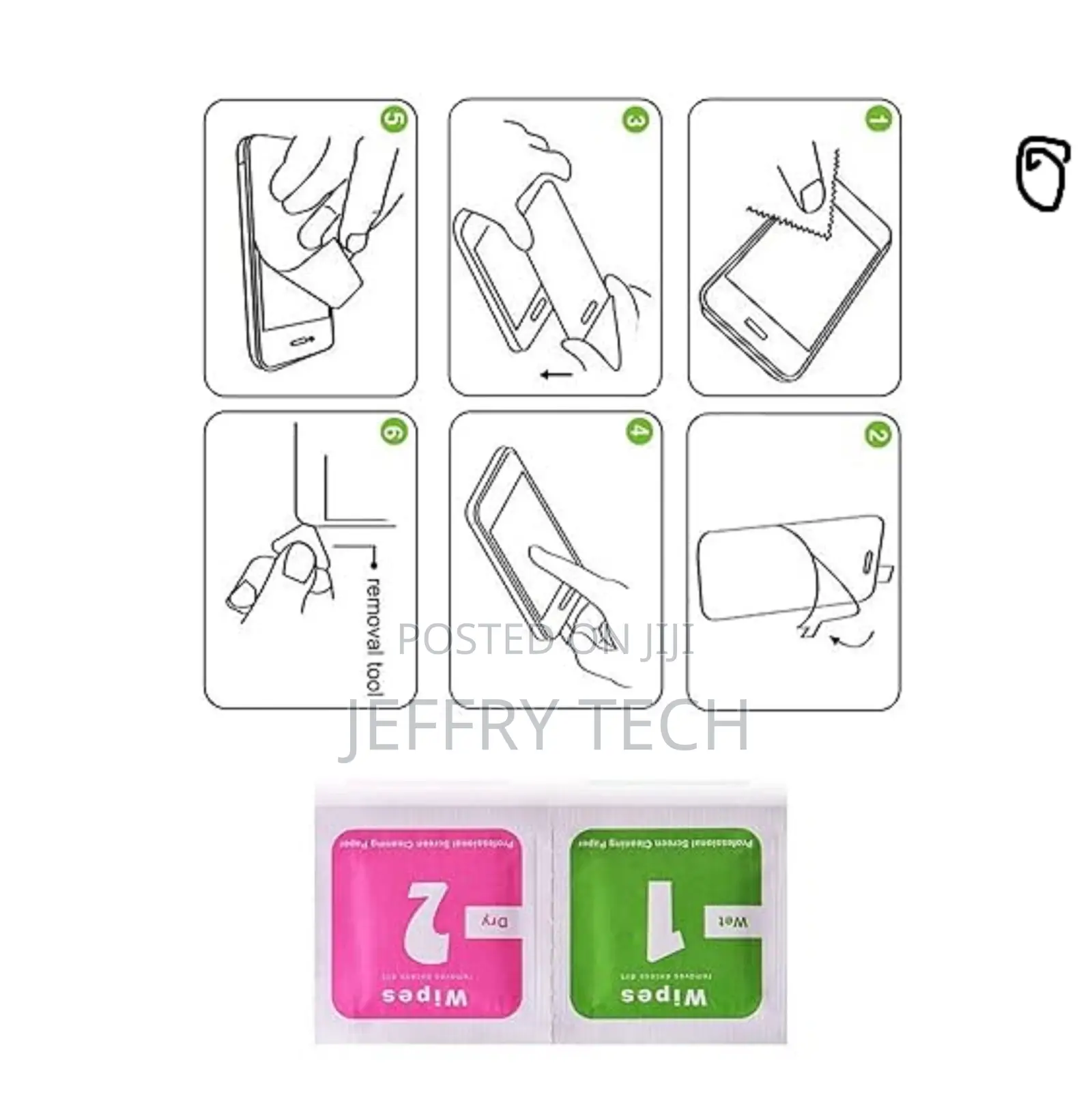 Anti-Static Glass Design for iPhone 13 Screen Protector