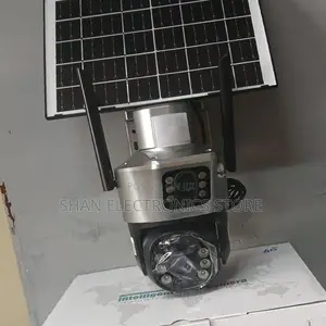 V380 Pro Security Camera Built in Battery Dual Lens 4g CCTV