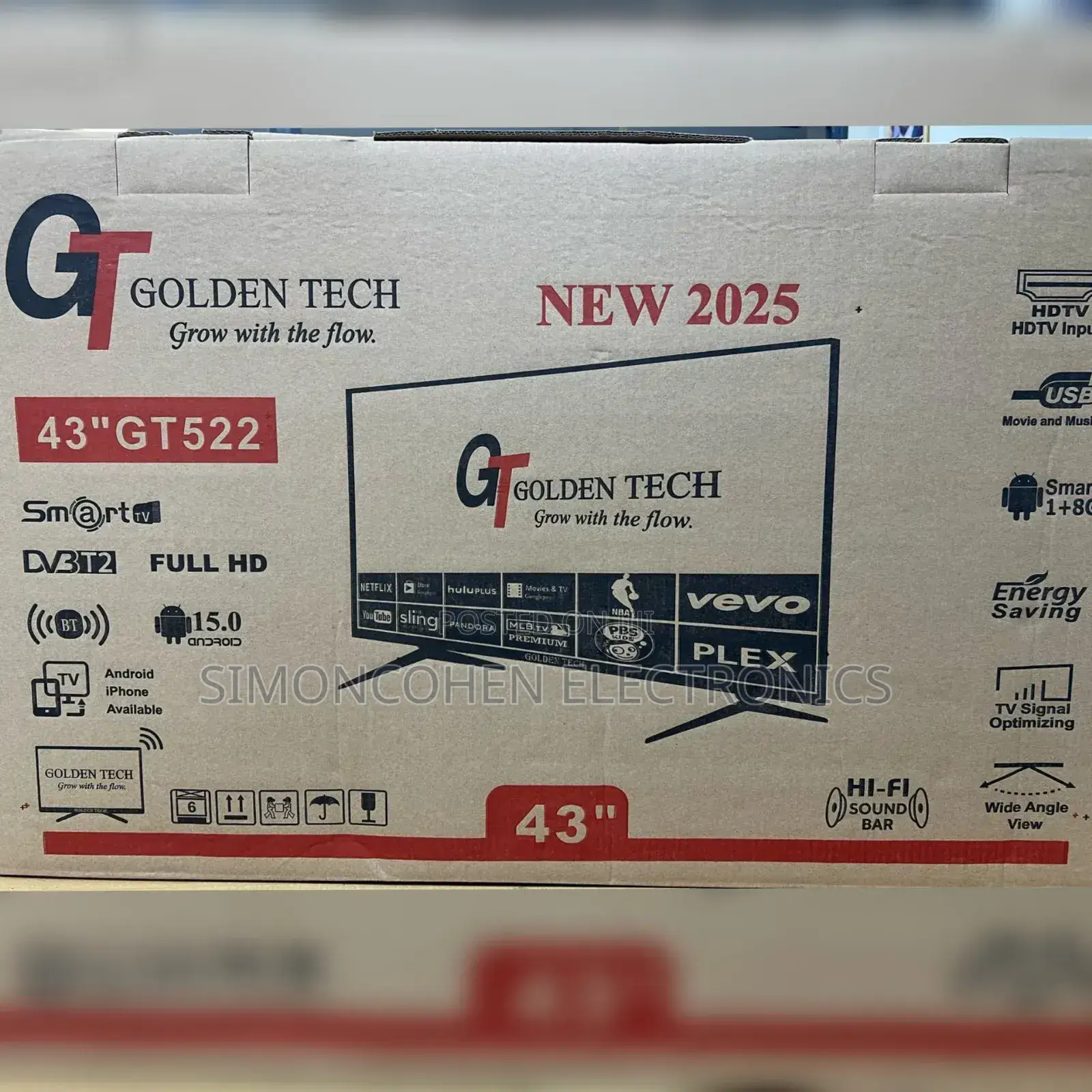 Goldentech 43 Inches Smart Android Digital Tv