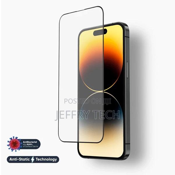 Anti-Static Tempered Glass Screen Protector for iPhone 14pro - main view