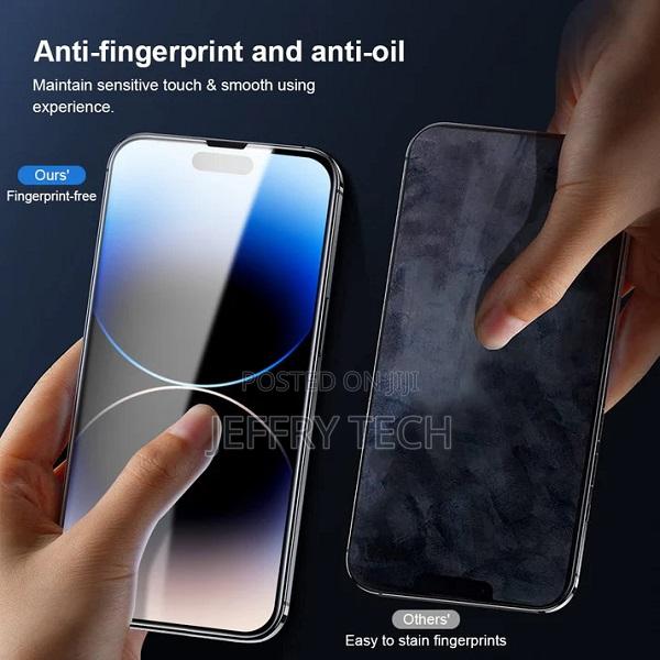 Anti-Static Tempered Glass Screen Protector for iPhone 14pro - thumbnail 3